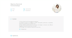 Desktop Screenshot of marine-domine.fr